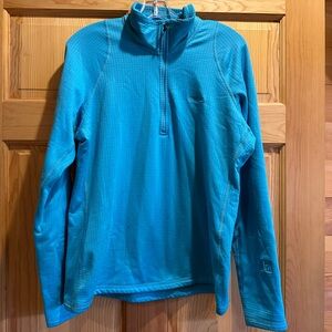 Patagonia R1 Blue Quarter-Zip Pullover